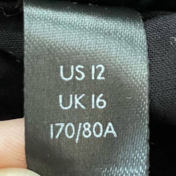 Maeve Anthropologie Clueless Mini Skirt Yellow Black White Tartan Plaid Knit Sz - Picture 11 of 11